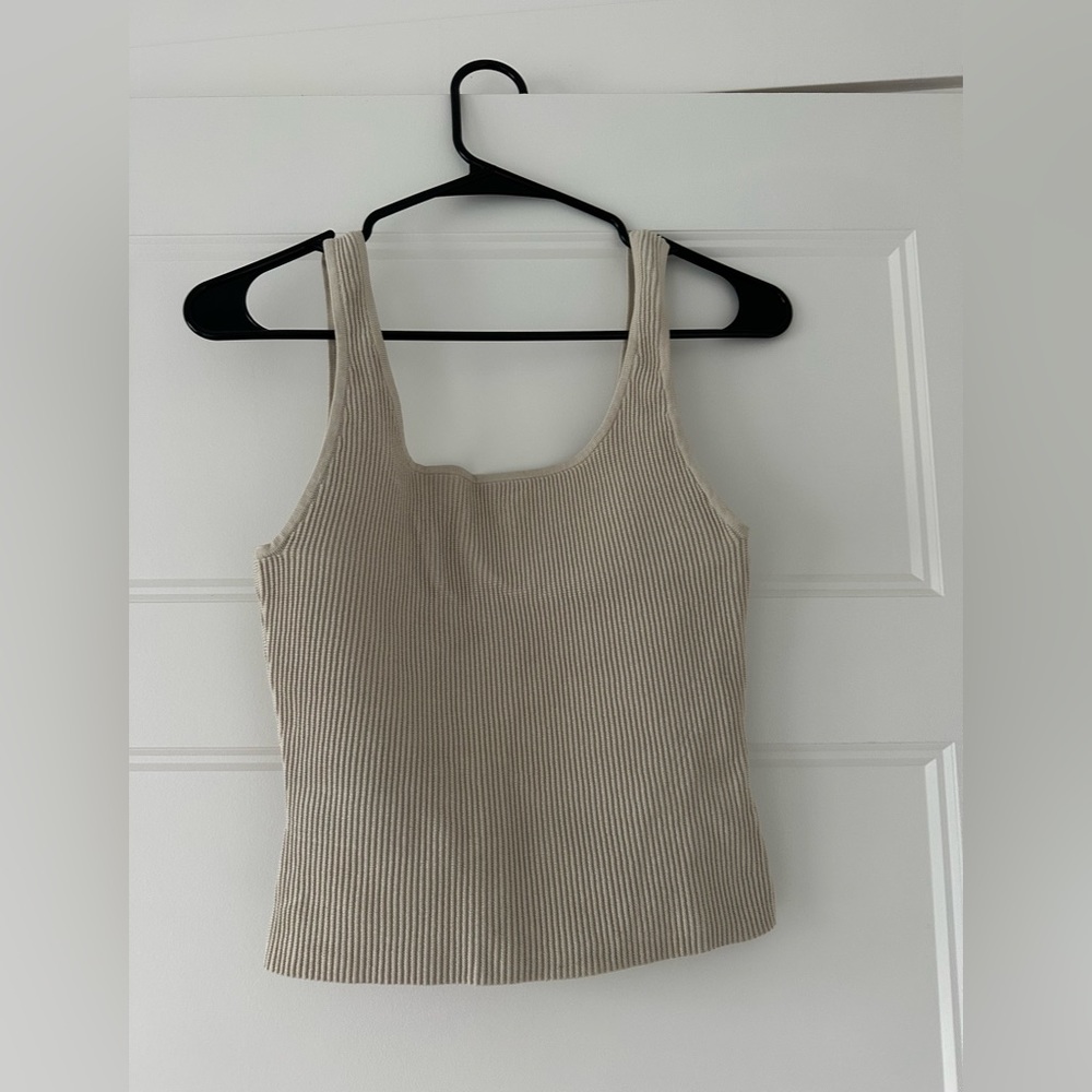 Babaton Sculpt Knit Squarneck Tank